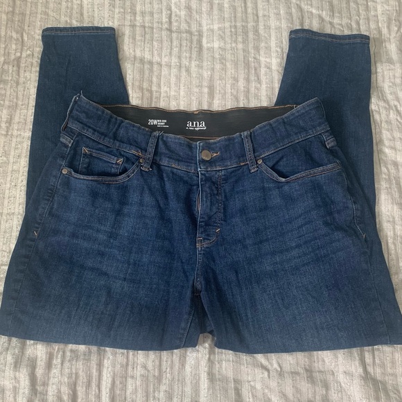 a.n.a Denim - a.n.a mid-rise skinny jeans